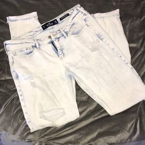 Hollister Low rise super skinny jeans